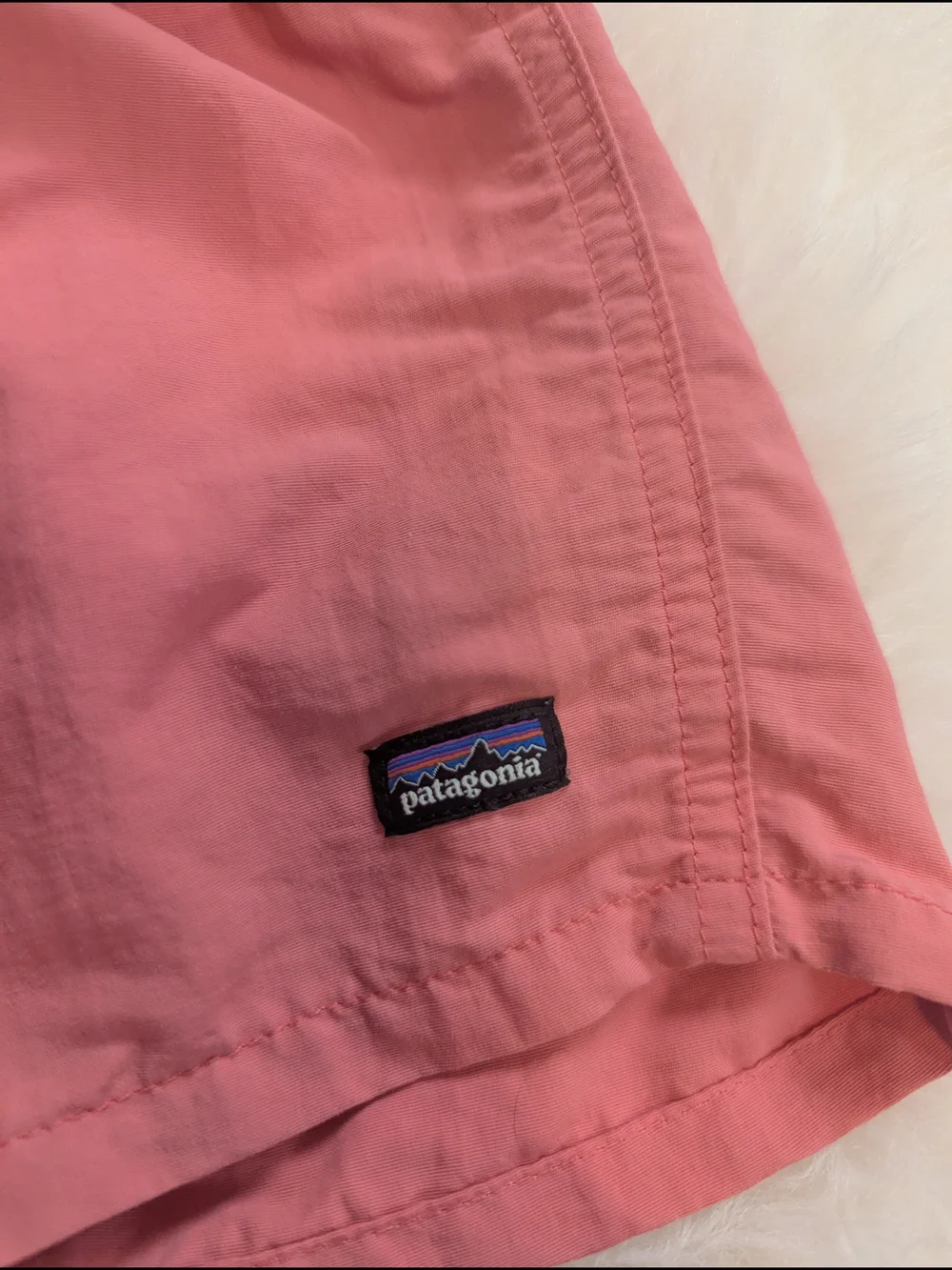 Patagonia Pink Baby Baggies Shorts
